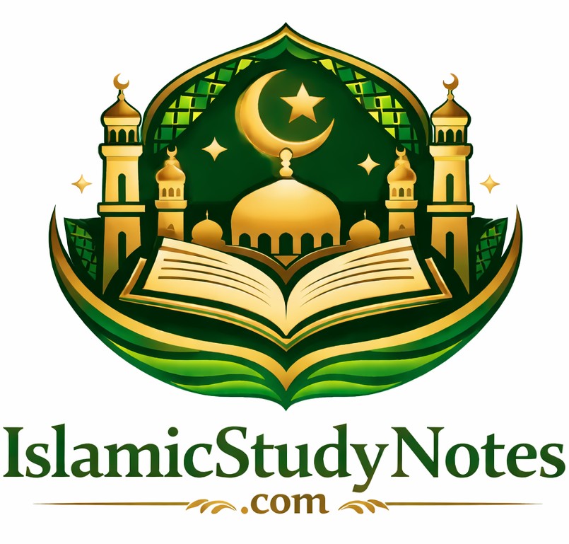 Islamic Study Notes - Islamic Notes For Students