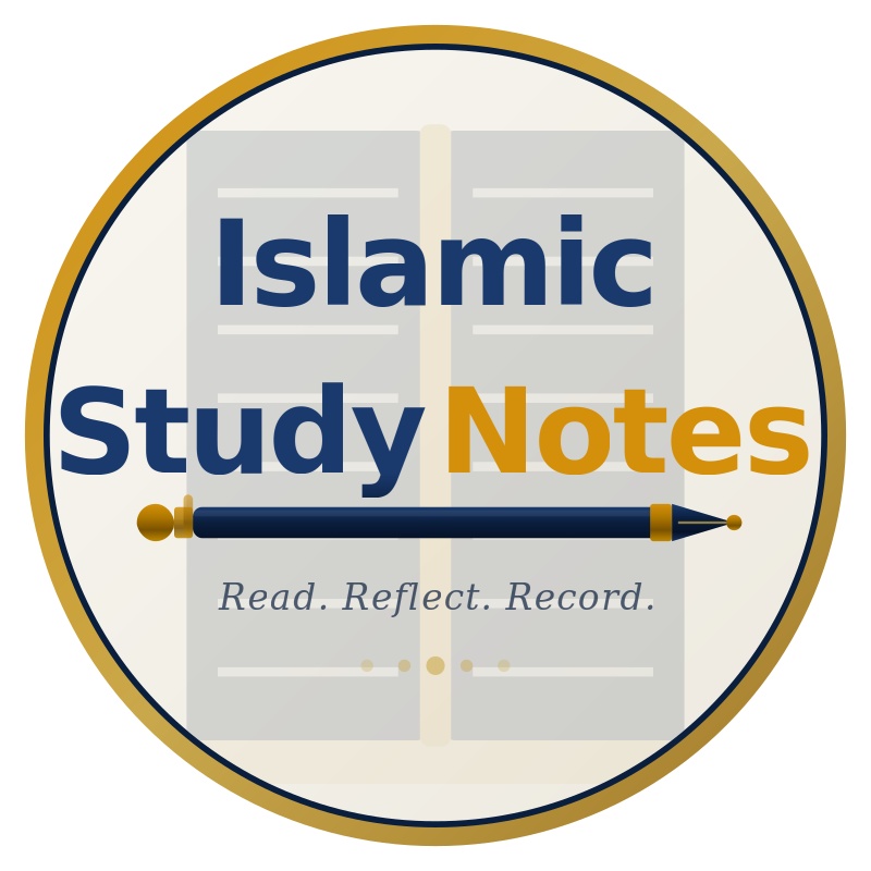 Islamic Study Notes - Islamic Notes For Students